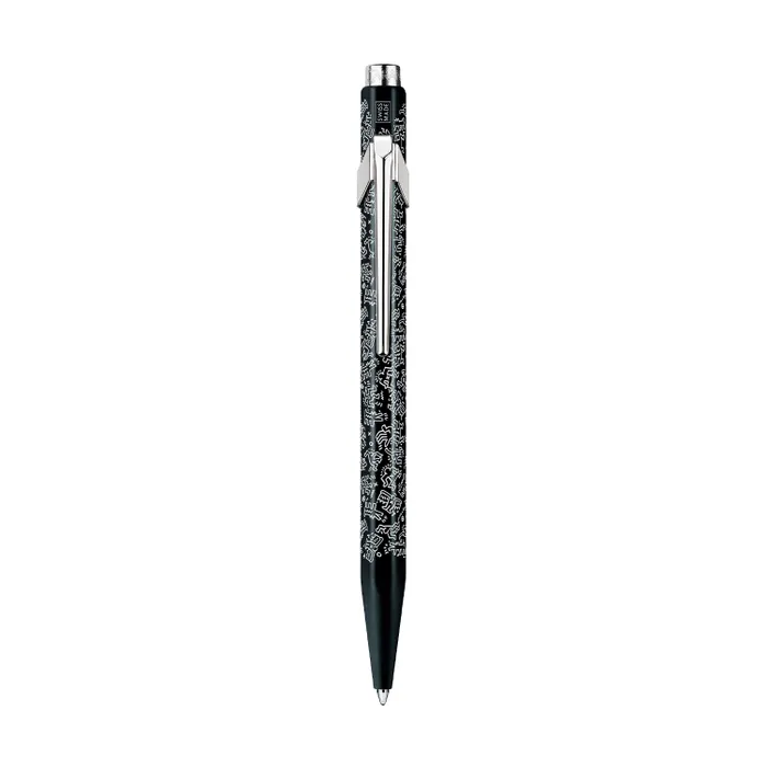 Caran d'Ache 849 Xmas23 Keith Haring Ballpoint Pen - Black
