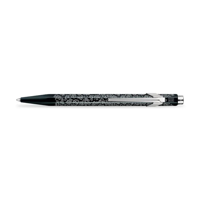 Caran d'Ache 849 Xmas23 Keith Haring Ballpoint Pen - Black