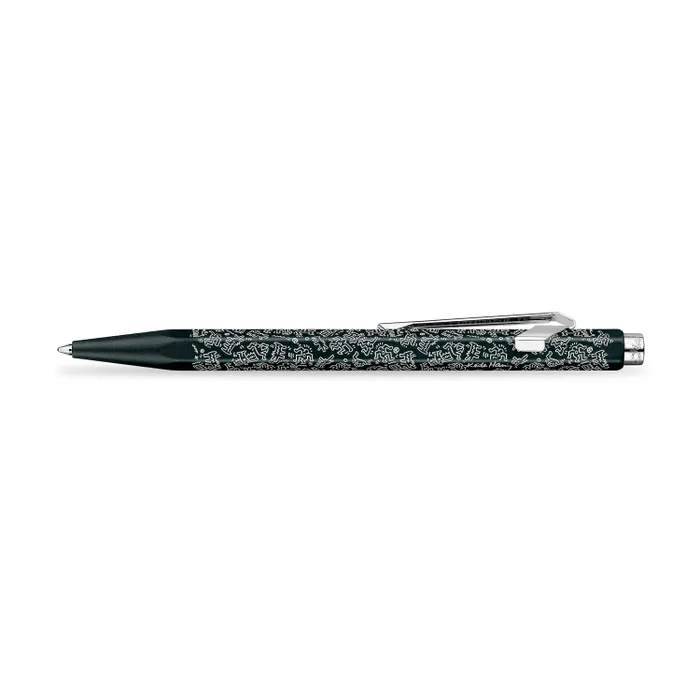Caran d'Ache 849 Xmas23 Keith Haring Ballpoint Pen - Black