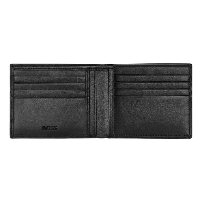Boss Wallet With Flap Iconic Black
