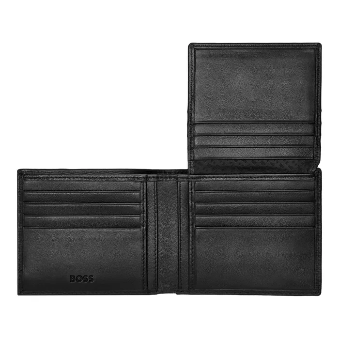 Boss Wallet With Flap Iconic Black