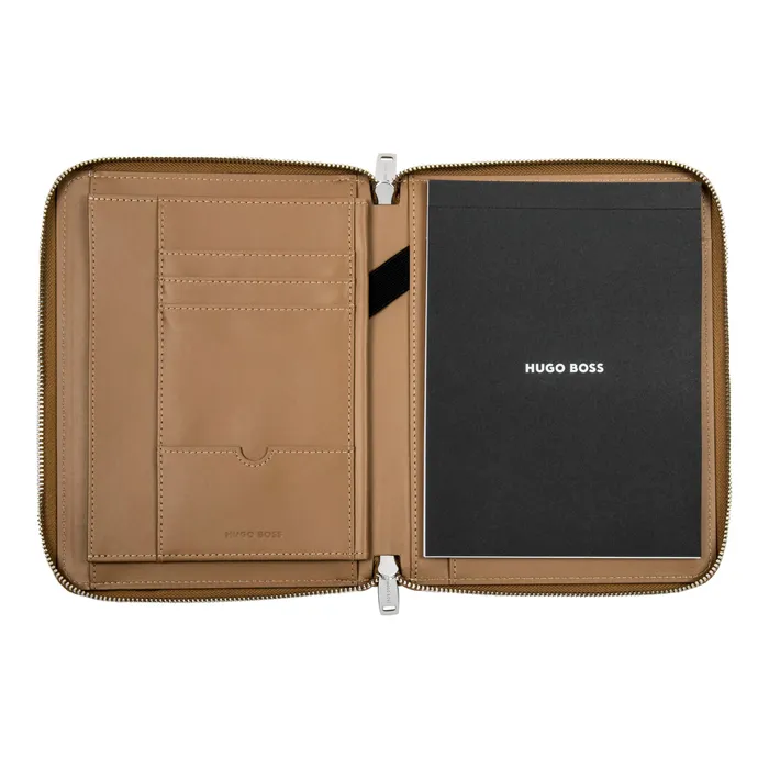 Hugo Boss Conference Folder A5 Pure Iconic Camel