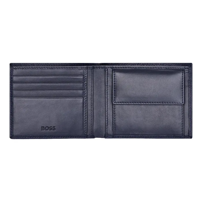 Hugo Boss Money Wallet Classic Grained Navy