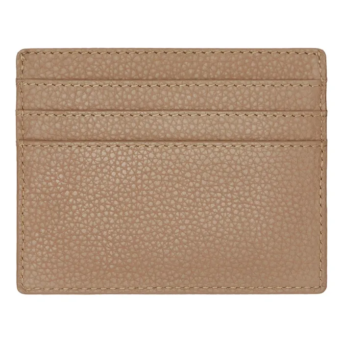 Hugo Boss Card Holder Classic Grained Camel