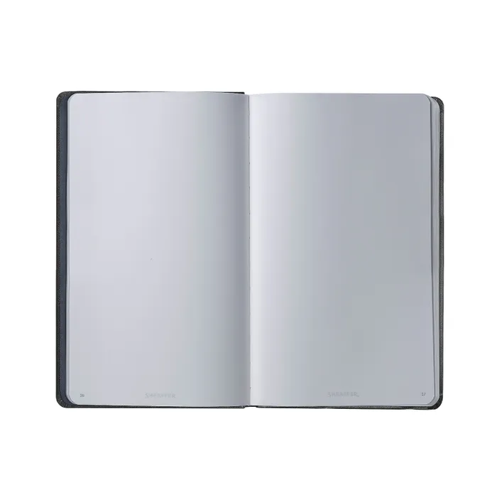 Sheaffer Medium Journal 90 GSM Ink Friendly Plain with Eco-Friendly Cover - Black