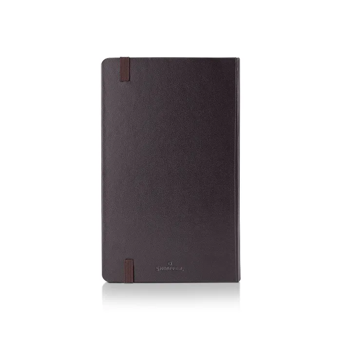 Sheaffer Medium Journal 90 GSM Ink Friendly Ruled with Eco-Friendly Cover - Brown