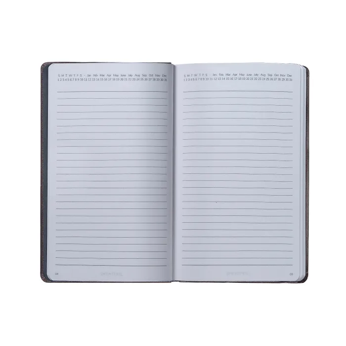 Sheaffer Medium Journal 90 GSM Ink Friendly Ruled with Eco-Friendly Cover - Brown