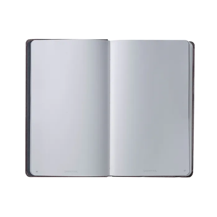 Sheaffer Medium Journal 90 GSM Ink Friendly Plain with Eco-Friendly Cover - Brown