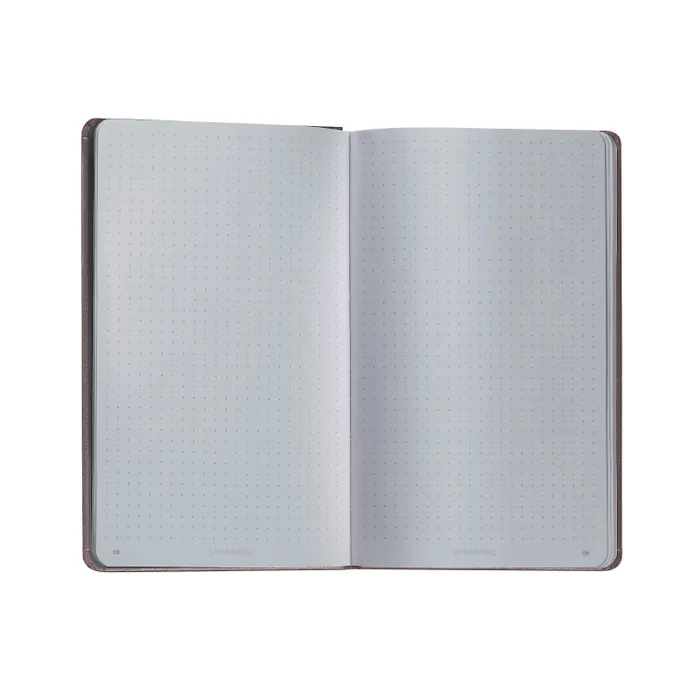 Sheaffer Medium Journal 90 GSM Ink Friendly Dot Grid with Eco-Friendly Cover - Brown