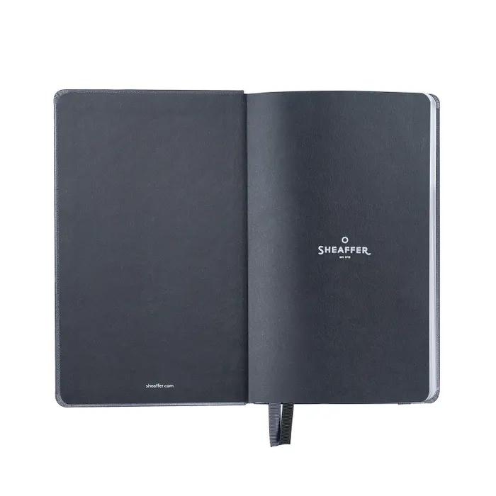 Sheaffer Medium Journal 90 GSM Ink Friendly Dot Grid with Eco-Friendly Cover - Grey