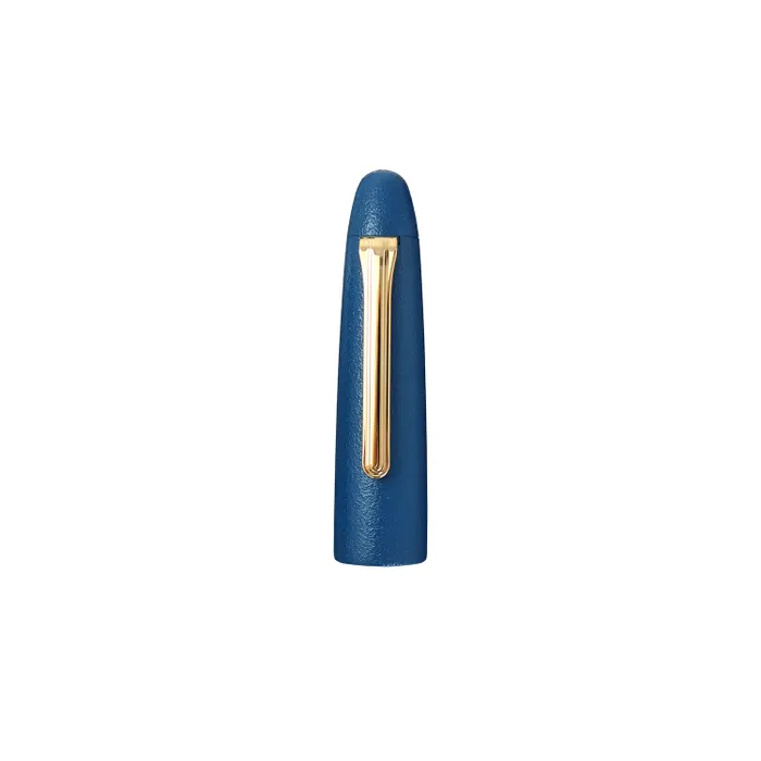 Sailor Iro Miyabi I Fukaai King of Pens Fountain Pen (21K Broad) - Blue With Gold Trims