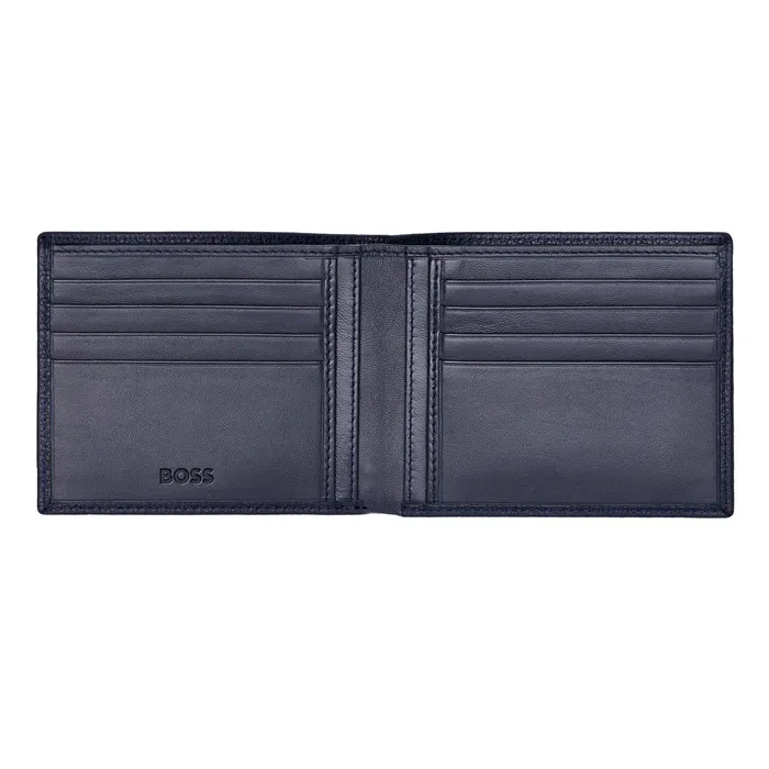 Hugo Boss Card holder Classic Grained - Navy