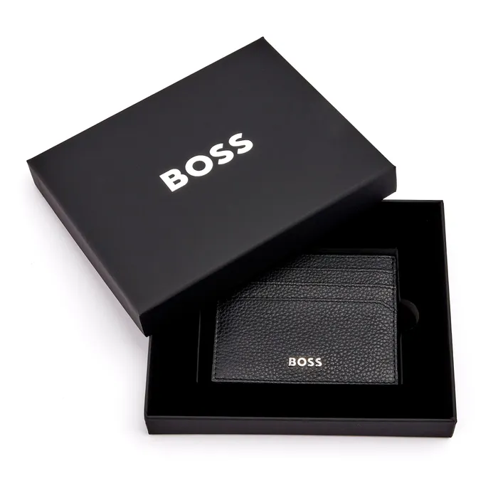 Hugo Boss Card holder Classic Grained - Black