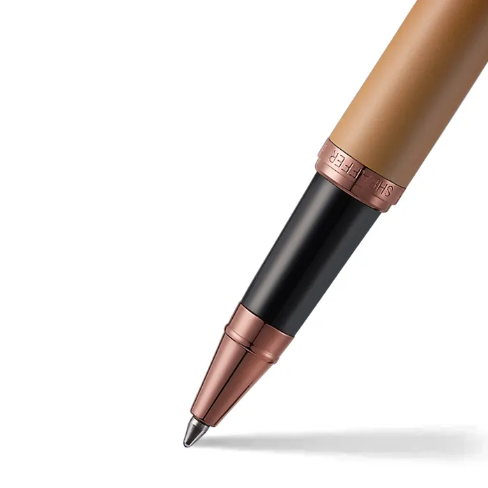 Sheaffer VFM 9428 Coffee Edition Matt Brown Rollerball Pen with Regal Brown PVD Trims