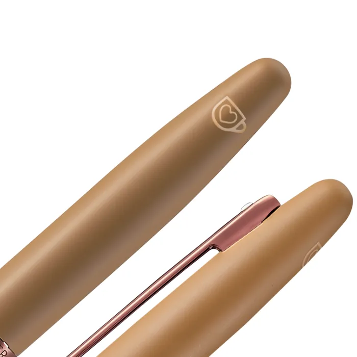 Sheaffer VFM 9428 Coffee Edition Matt Brown Fountain Pen with Regal Brown PVD Trims - Medium