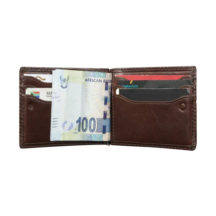 Jekyll & Hide Oxford Money clip - Mocha
