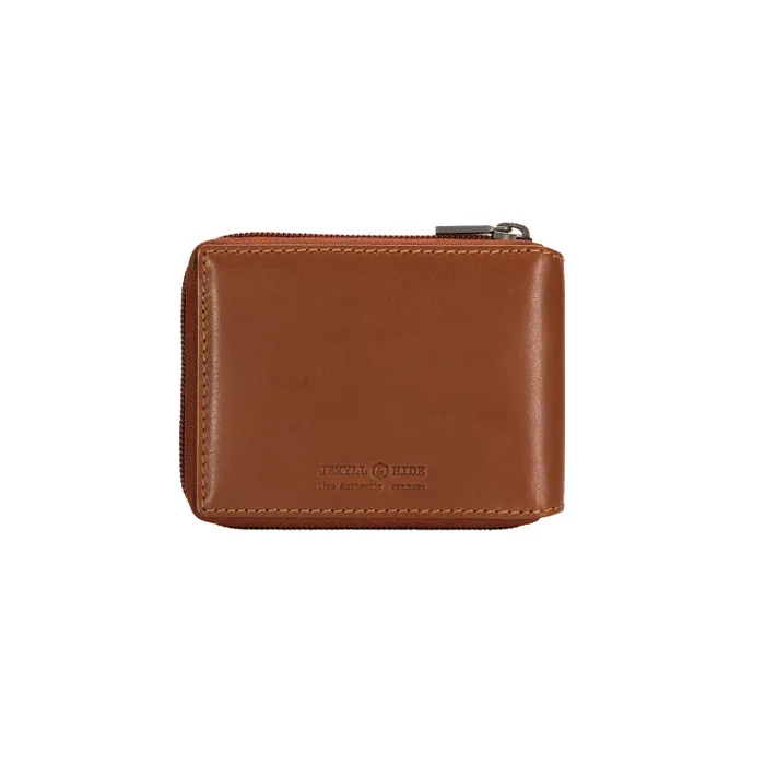 Jekyll & Hide Norwegian Zip Around Wallet - Tan