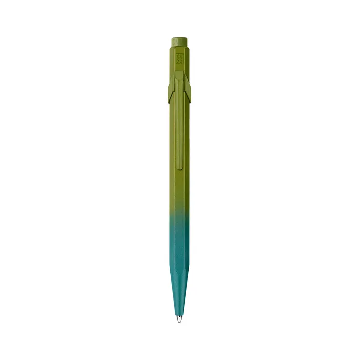 Caran d'Ache 849 Claim Your Style Ed. 5, arctic green in grey slimpack Ballpoint Pen-Special Edition
