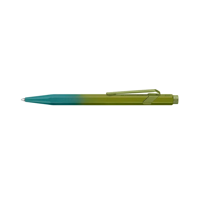 Caran d'Ache 849 Claim Your Style Ed. 5, arctic green in grey slimpack Ballpoint Pen-Special Edition