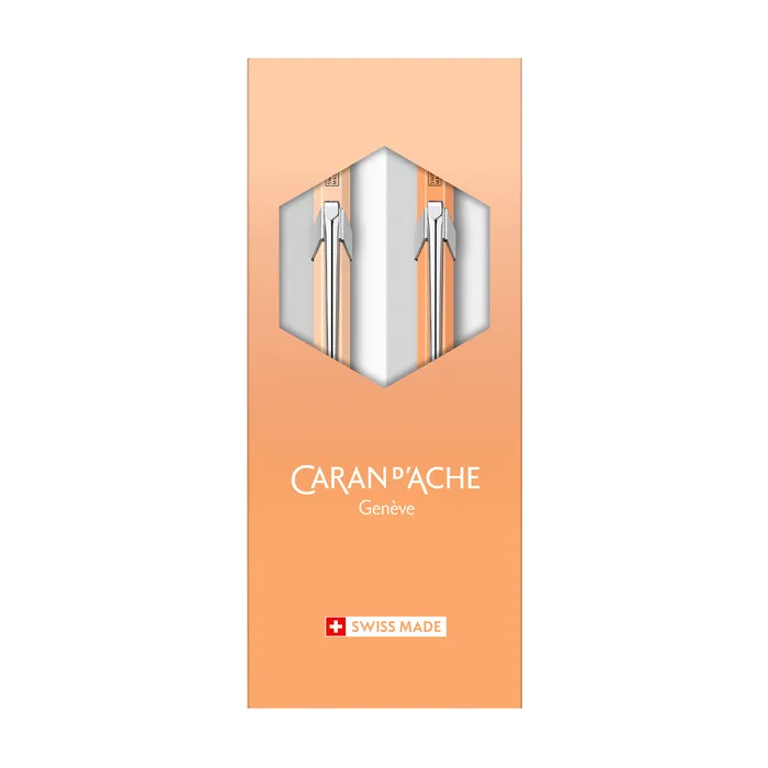 Caran d'Ache Special Edition Duo Set 849 (Fine black) Ballpoint Pen + 844 (0.5mm) Mechanical Pencil - Sunset Sky