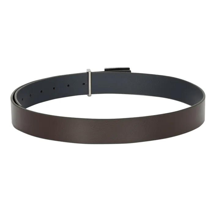 Tommy Hilfiger Cusack Reversible Semi Formal Belt Extra Large - Brown And Navy