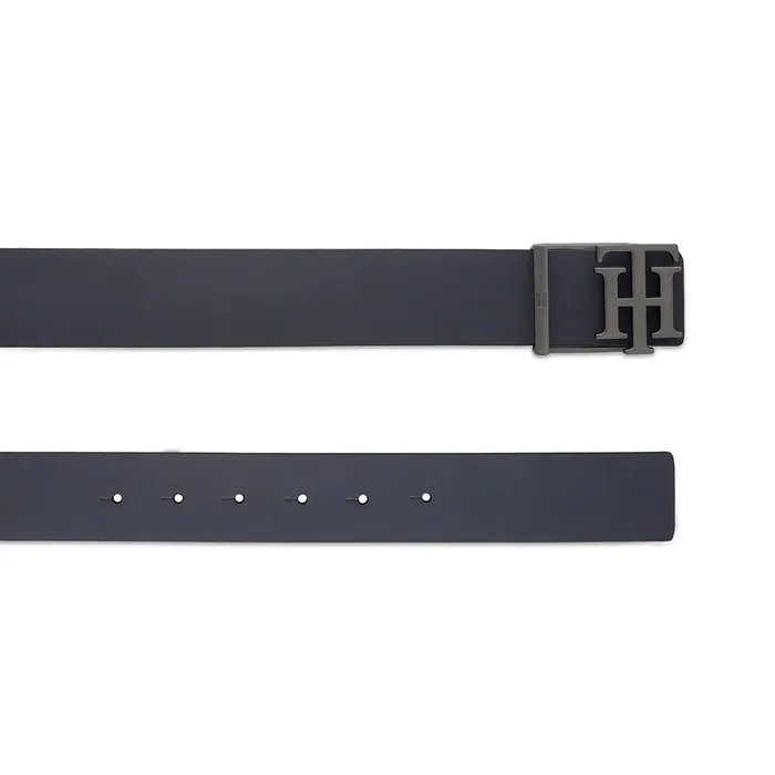 Tommy Hilfiger Simsbury Reversible Casual Belt Large - Navy And Brown