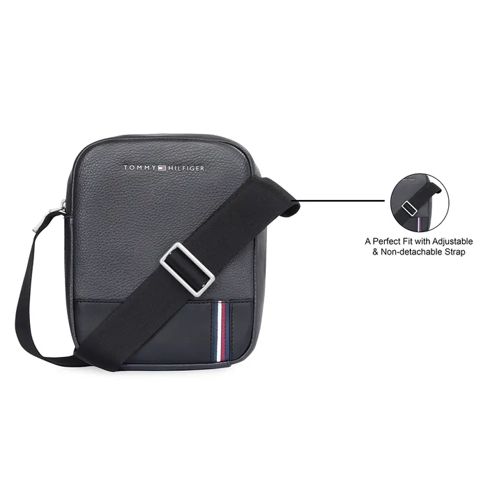 Tommy Hilfiger Business Case Crossbody-Dark Grey