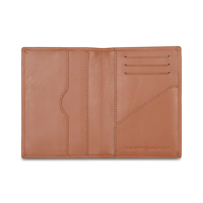 Tommy Hilfiger Passport Case-Tan