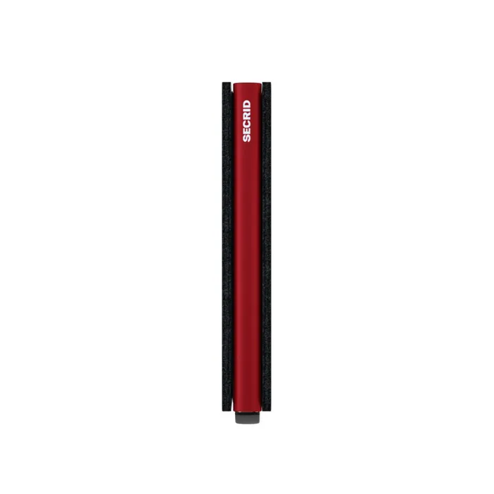 Secrid Slimwallet Matte Black & Red