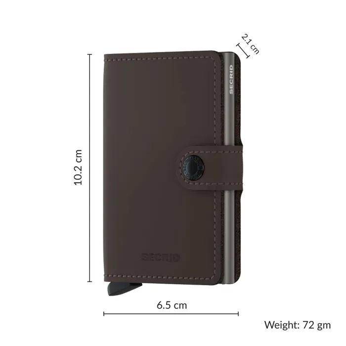 Secrid Miniwallet Matte Truffle