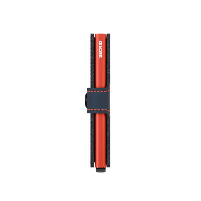Secrid Miniwallet Matte Night Blue & Orange