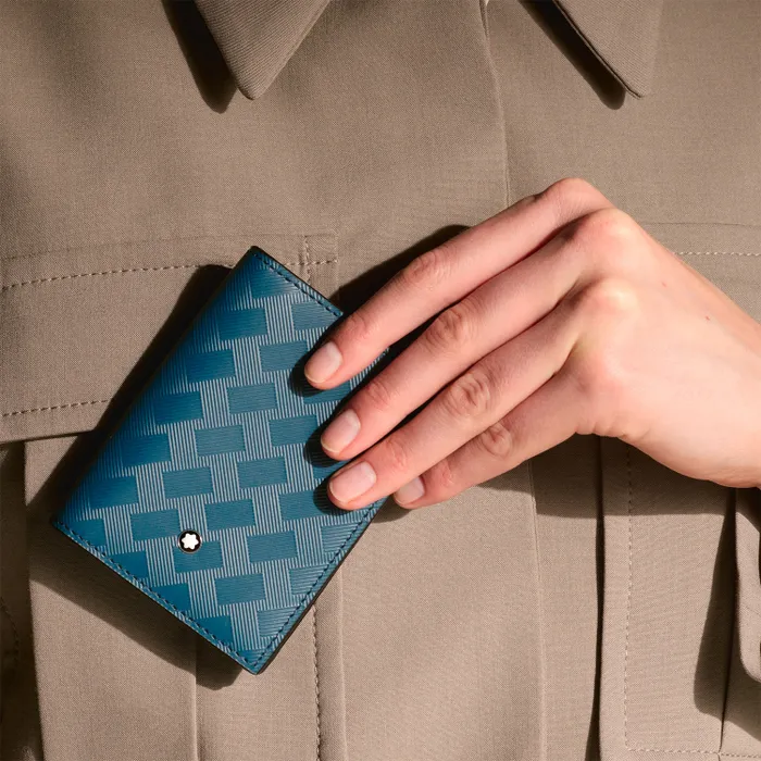 Montblanc Extreme 3.0 4CC Wallet - Avio Blue
