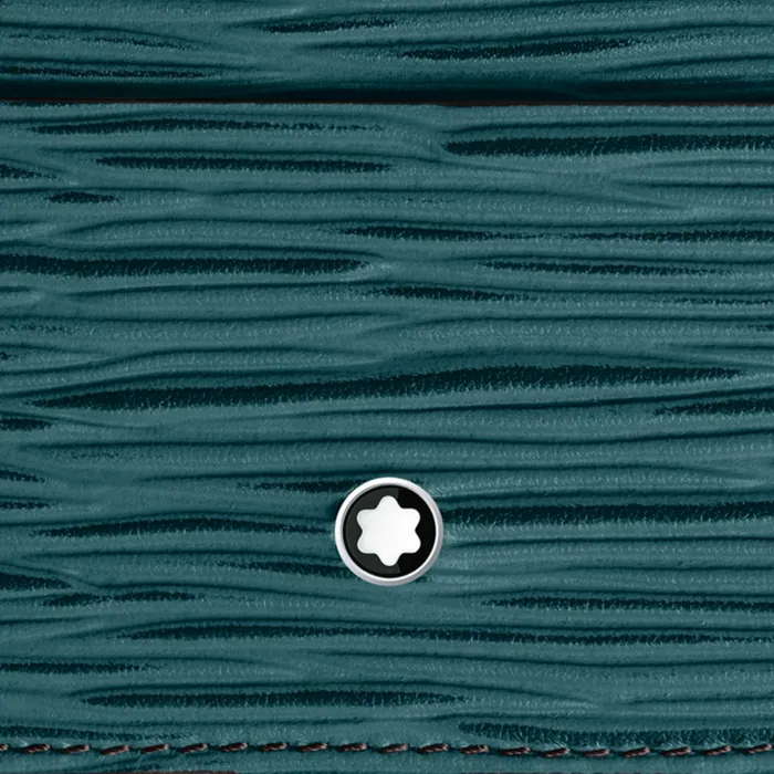 Montblanc Meisterstuck 4810 5CC Card Holder - Cyprus Blue