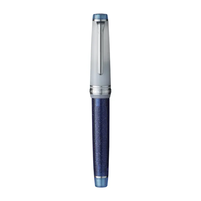 Sailor Professional Gear Sunlight from the Ocean Floor Umizoko kara Taiyo Fountain Pen (21K Broad) - Blue With Rhodium-Plated Trims