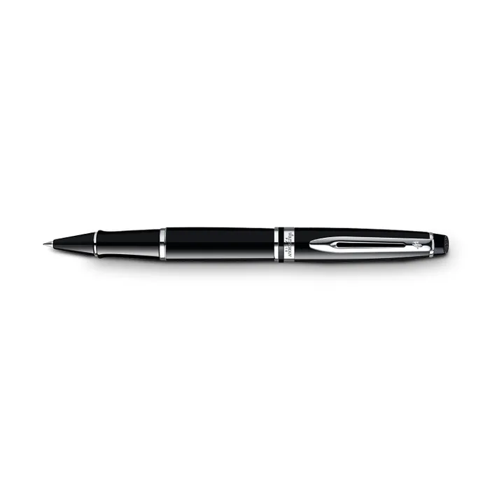 Waterman Expert Black Chrome Trim Rollerball Pen