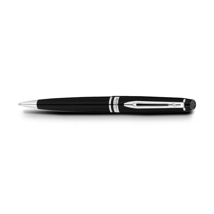Waterman Expert Matte Black Chrome Trim Ballpoint Pen