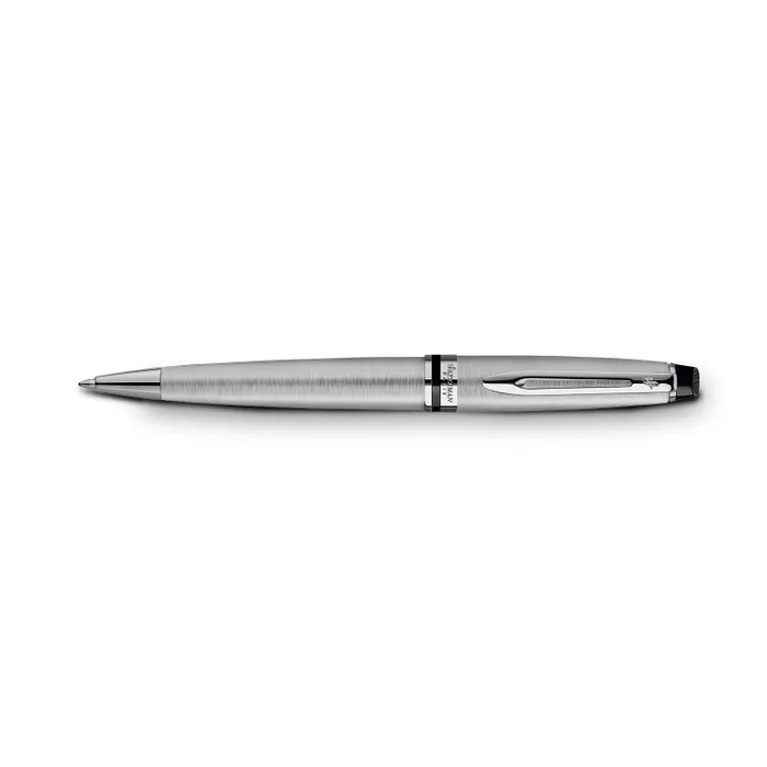 Waterman Expert Stainless Steel Chrome Trim Ballpoint Pen