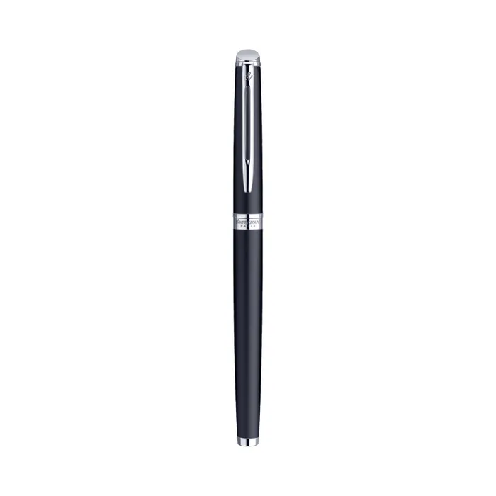 Waterman Hemisphere Matte Black Chrome Trim Rollerball Pen