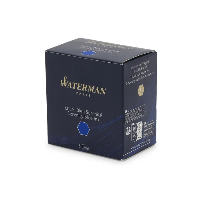 Waterman Serenity Blue Ink Bottle