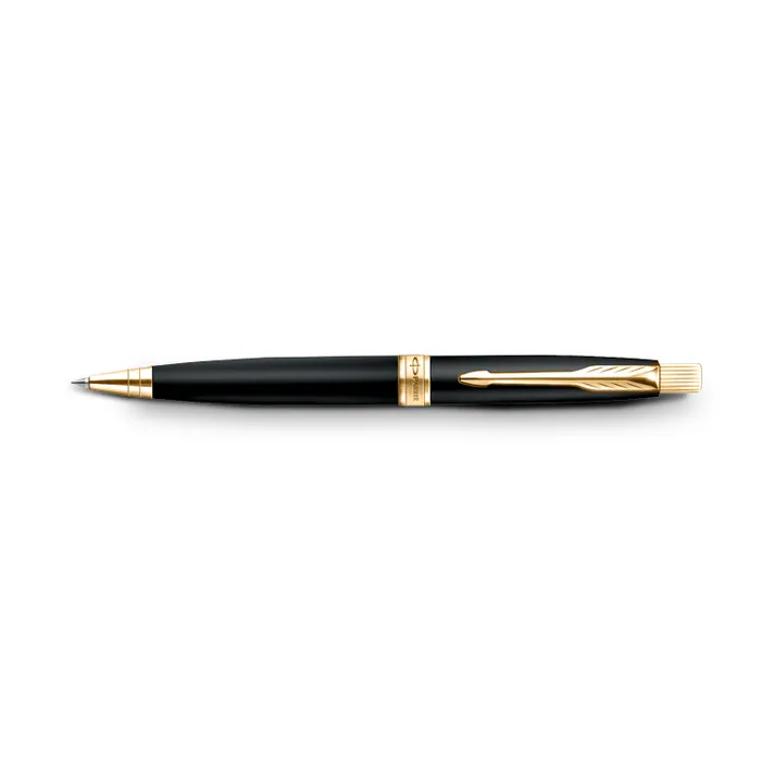 Parker Aster Matte Black Gold Trim Ballpoint Pen