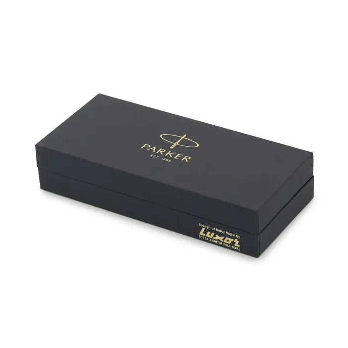 Parker IM Metal Black Chrome Trim Ballpoint Pen