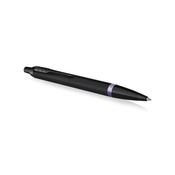 Parker IM Professional Amethyst Purple Black Trim Ballpoint Pen