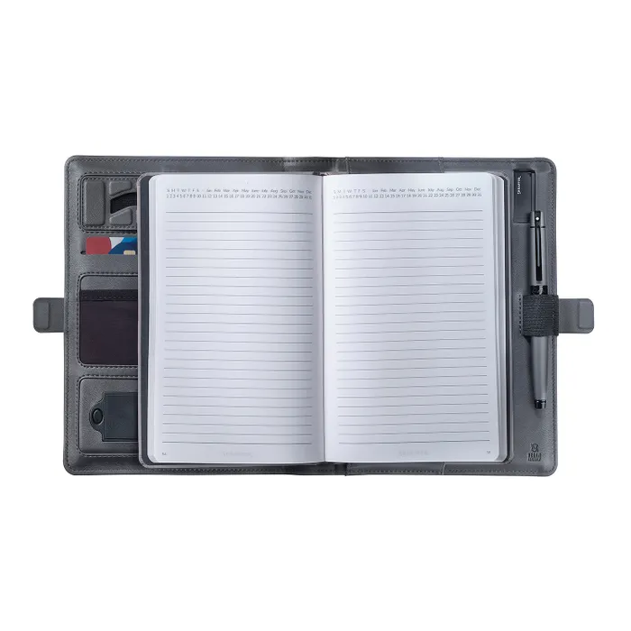 Sheaffer Superbook 12000mAh Power Bank Organizer - Grey