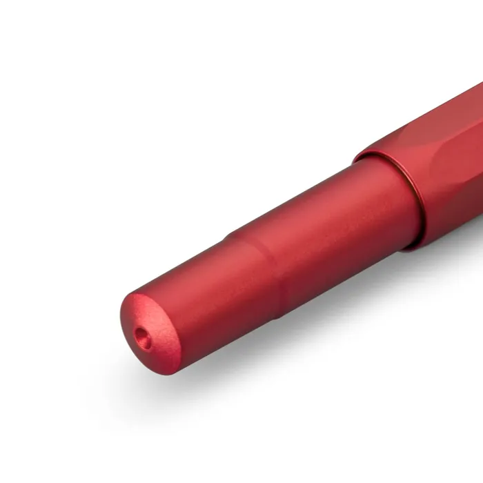 Kaweco Al Sport Fountain Pen Deep Red with Silver Trims - Medium