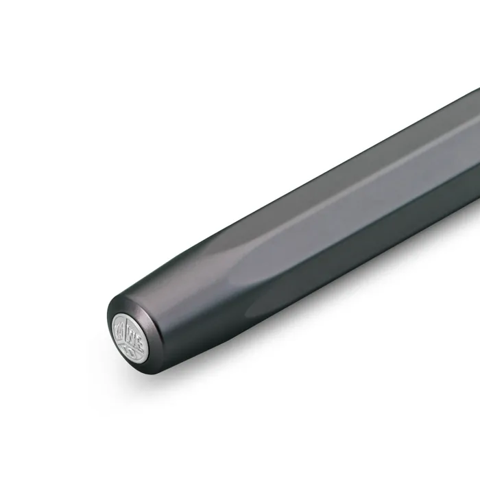 Kaweco Al Sport Fountain Pen Anthracite with Silver Trims - Medium