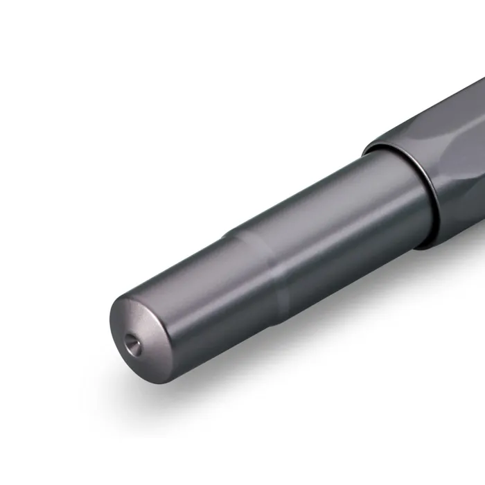 Kaweco Al Sport Fountain Pen Anthracite with Silver Trims - Medium