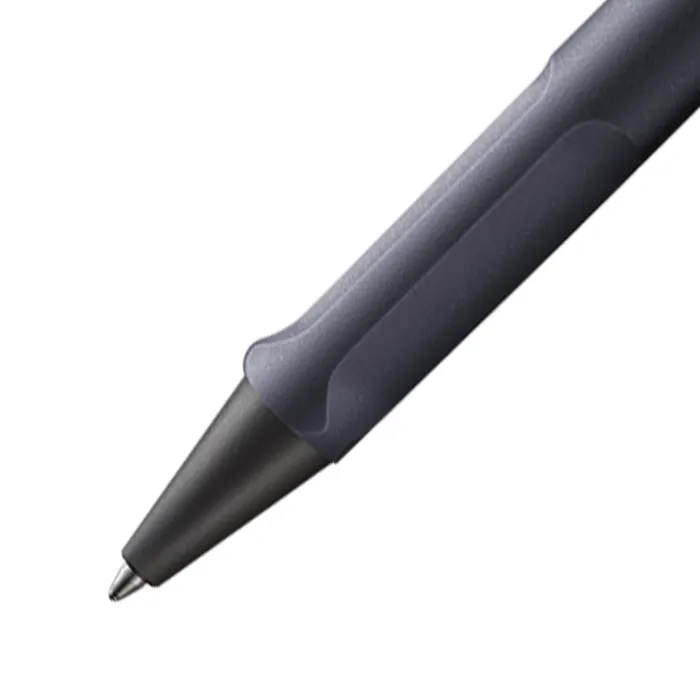Lamy Safari Steel Black Ballpoint Pen - Special Edition