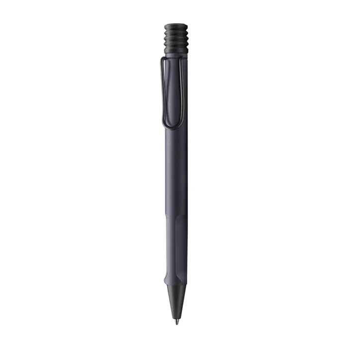 Lamy Safari Steel Black Ballpoint Pen - Special Edition