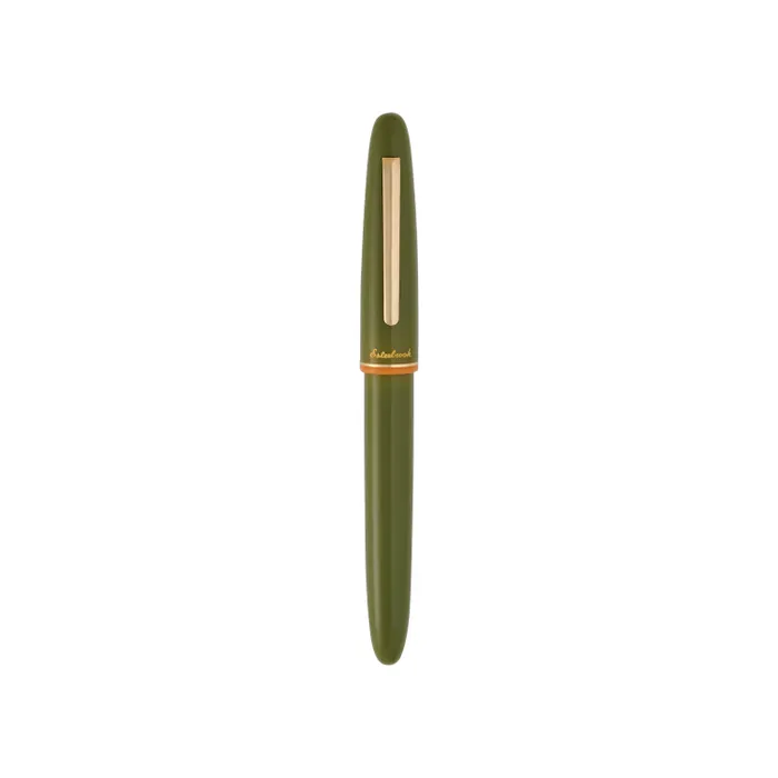 Esterbrook Back to the Land Estie Quirky Leaf Fountain Pen with Gold Trims - Medium