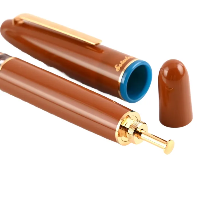 Esterbrook Back to the Land Estie Incredible Rock Piston Fountain Pen with Gold Trims - Fine